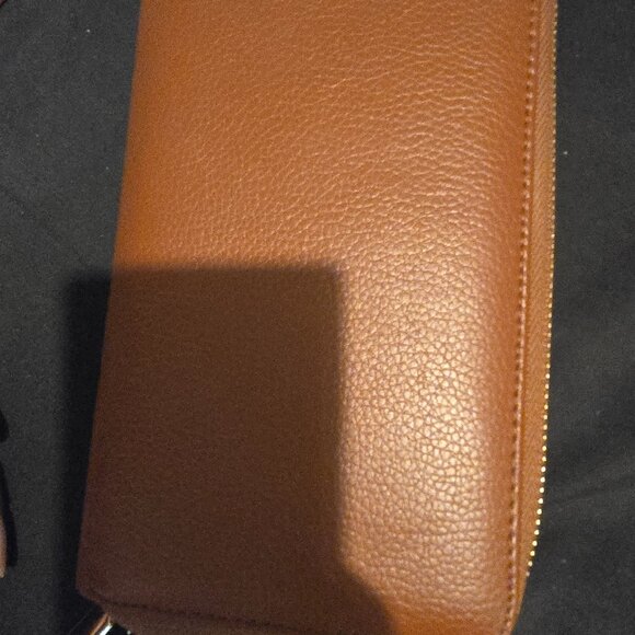 Chelmon Women's Vegan Leather Clutch Wallet with Zip X- Large Capacity - Picture 5 of 9